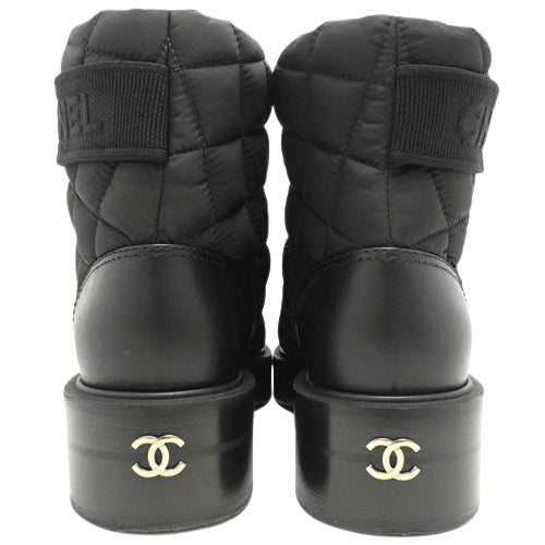 Coco Mark Matelasse Short Boots 37