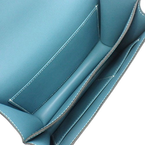 【新品】コンスタンス3 ミニ ヴォーエプソン ニューブルージーン ゴールド金具 W刻印