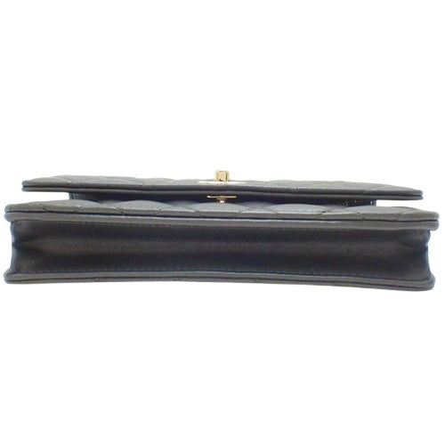 Chain wallet, lambskin, black, AP4537-B19463-94305, shoulder bag, shoulder-carry, crossbody, Spring/Summer 2025 Pre-Collection.