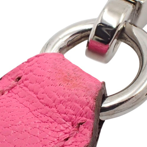 Kelly 32 (Inseam) Chevre Mysore with Palladium Hardware and Rose Tyrian, □Q Stamp