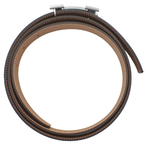 コンスタンス Hベルト リバーシブル アパレル ファッション小物 服飾小物 100 スイフト ヴォーエプソン パラジウム金具 ノワール ゴールド X刻印