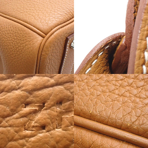 Haute Couture 40 Gold Togo Palladium Hardware Silver Hardware Z Stamp Boston Bag Travel Bag Tote Bag