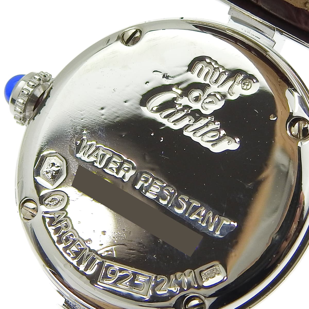 Must Colisee SM W1011455 不锈钢/皮革石英白