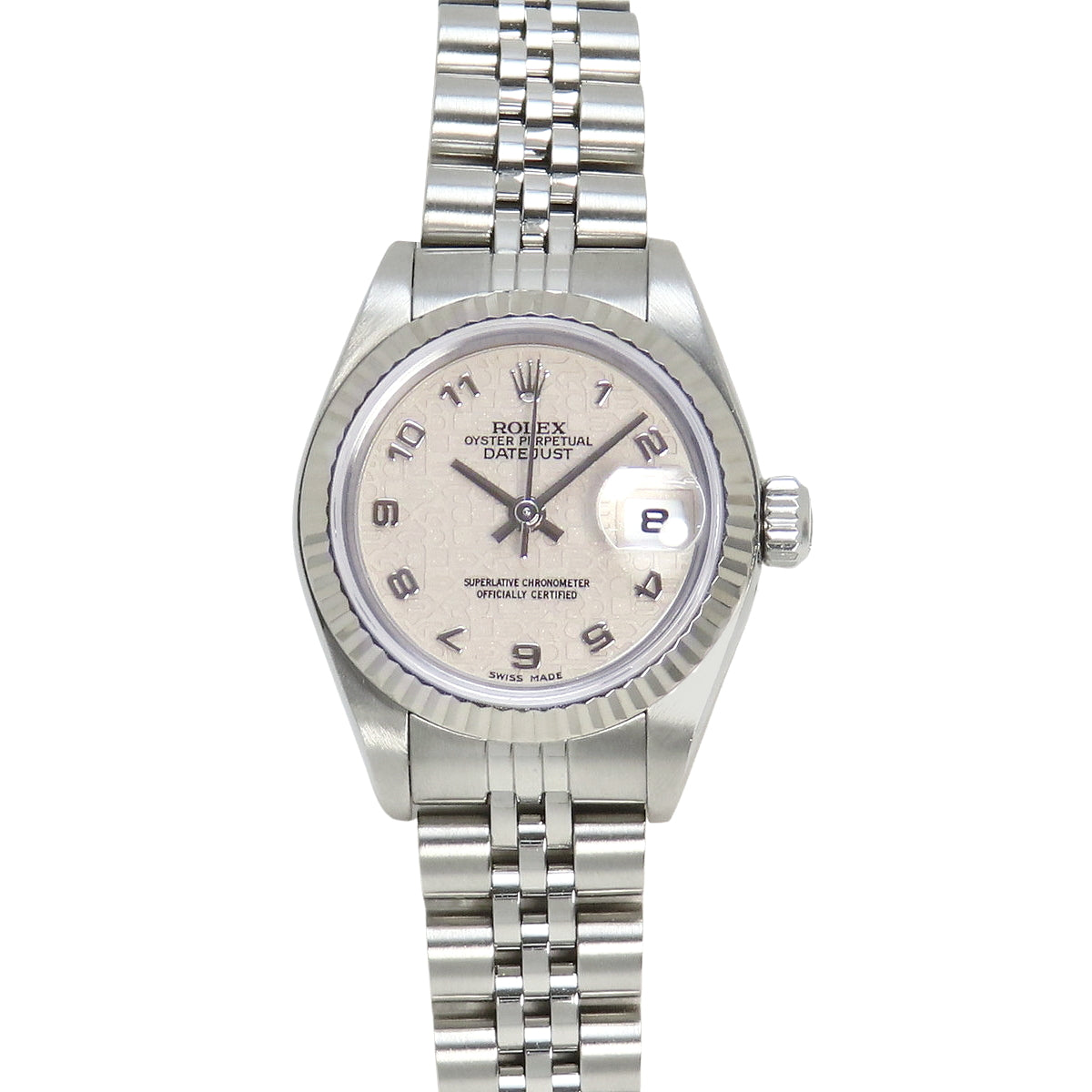 79174 Datejust WG/SS Y系列 自动上链 白色