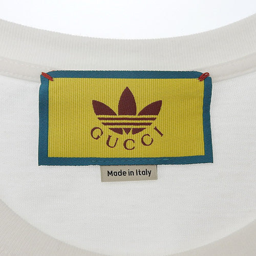 GUCCI×adidas Tシャツ アパレル ファッション 半袖 アディダス コラボ S コットン 548334XJE7A