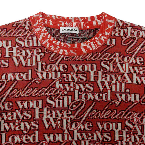 我会永远爱你针织衫 2018 XS