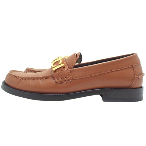 金属标志乐福鞋,尺码 36 1/2