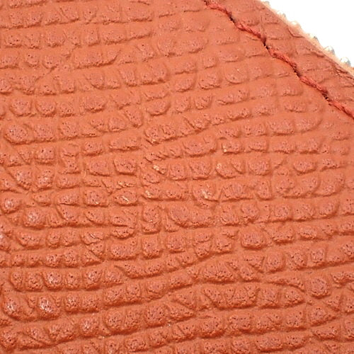 Azap Silkin Compact Tail Bateau Epsom Leather Mini Wallet with Palladium and Silver Hardware, Z Stamp, Zip-Around Closure