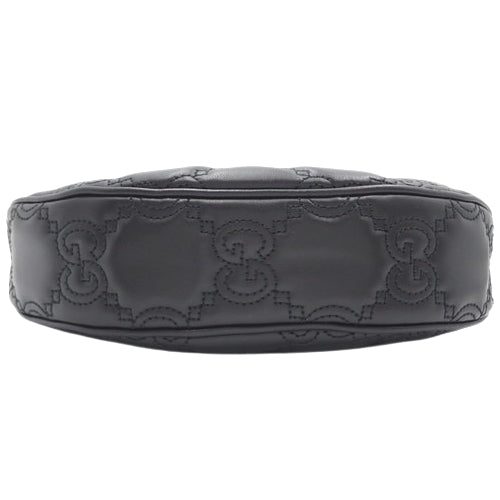 GG Matelasse 双 G 迷你包,双向链条单肩包,皮革,739736