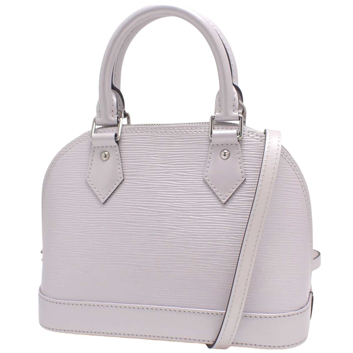 Alma BB Epi Leather, Lilac Nacre M41646
