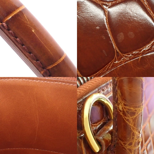 ボリード31 2WAY ショルダー アリゲーター クロコダイル ミール □B刻印