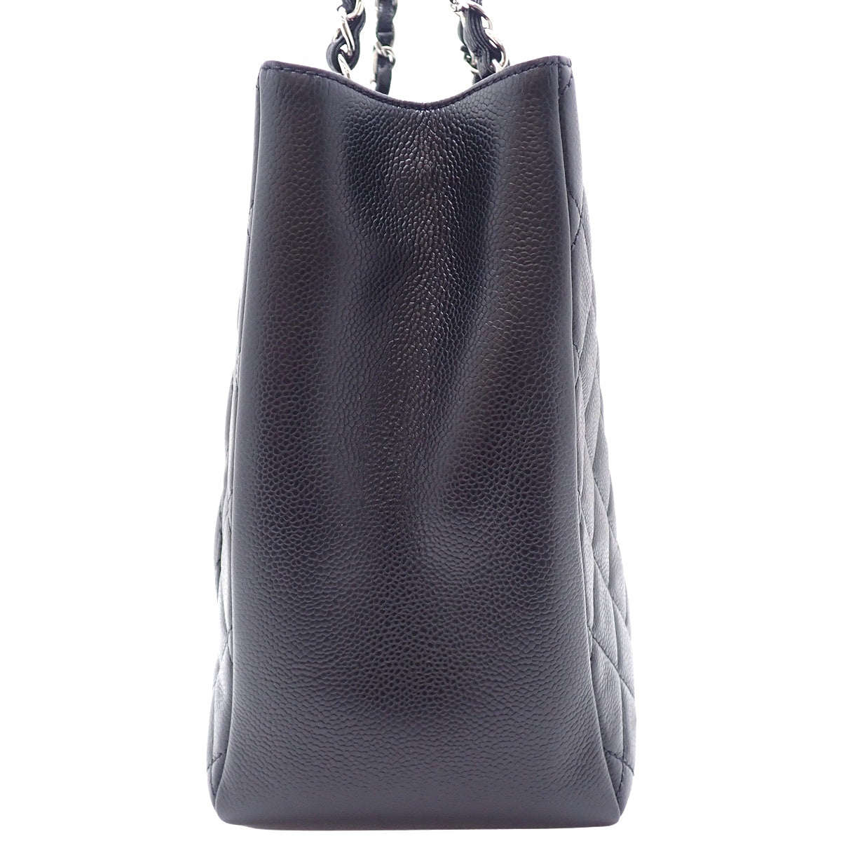 Matelasse Coco Mark GST Tote, Caviar Leather, Black, A50995