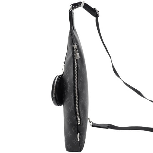 Taiga Rama Duo Sling 单肩斜挎包,采用 Monogram Eclipse Taiga 皮革制成(M30936)