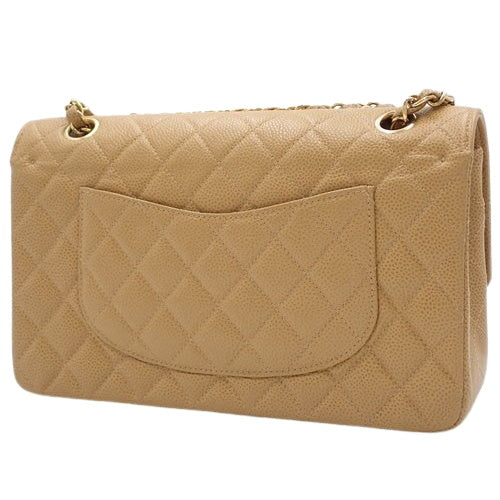 Matelasse Coco Mark 鱼子酱皮革双翻盖链条单肩包