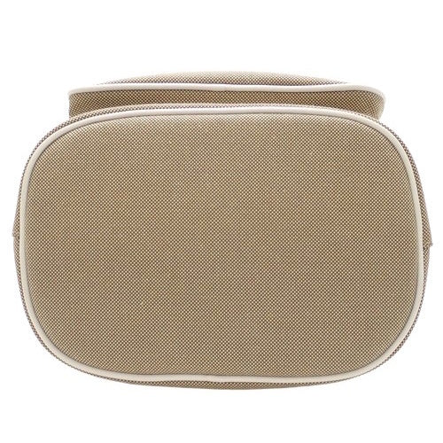 Logo Jacquard 2-Way Bag Canvas Leather 1BH097
