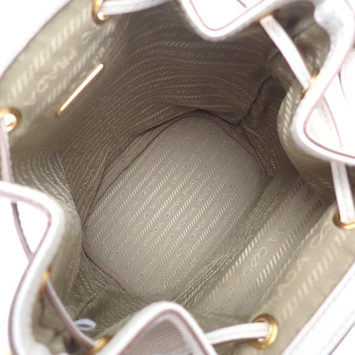 徽标提花帆布皮革两用包 1BH097