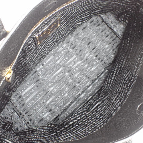 ロゴ トートバッグ レザー VIT.DAINO NERO 1BG100 ショルダー 肩掛け