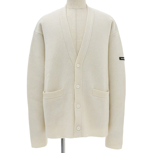 徽标贴片针织开衫 2023 2