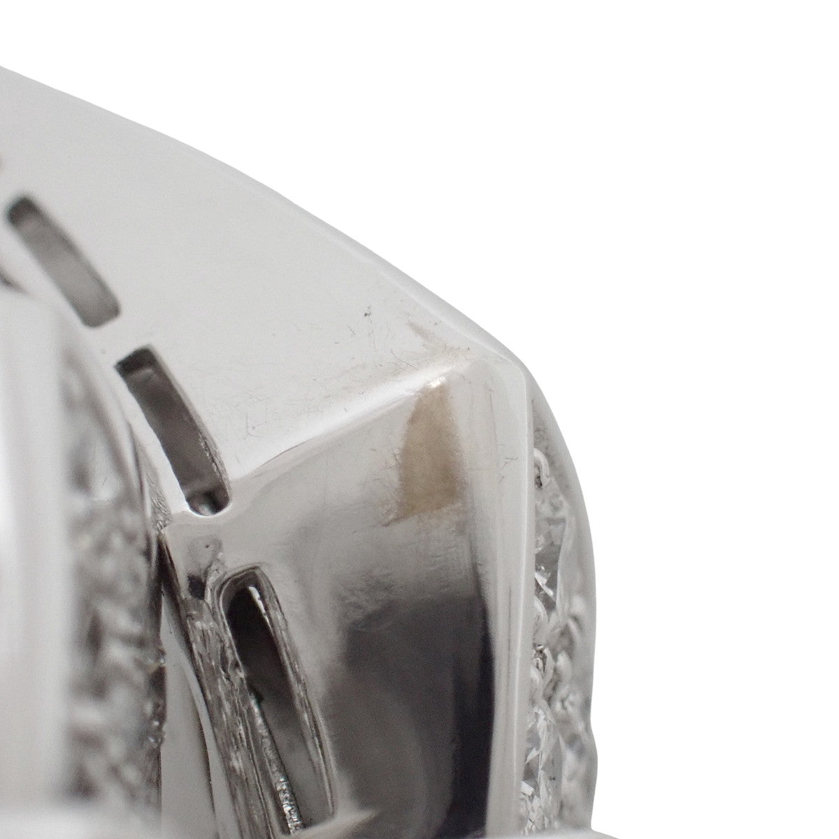 ヴァイパー ブレスレット ダイヤモンド ホワイトゴールド K18WG 66.3g アクセサリー ジュエリー バングル 蛇 ヘビ パヴェ