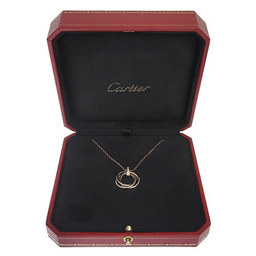 Trinity 钻石项链 PG YG WG