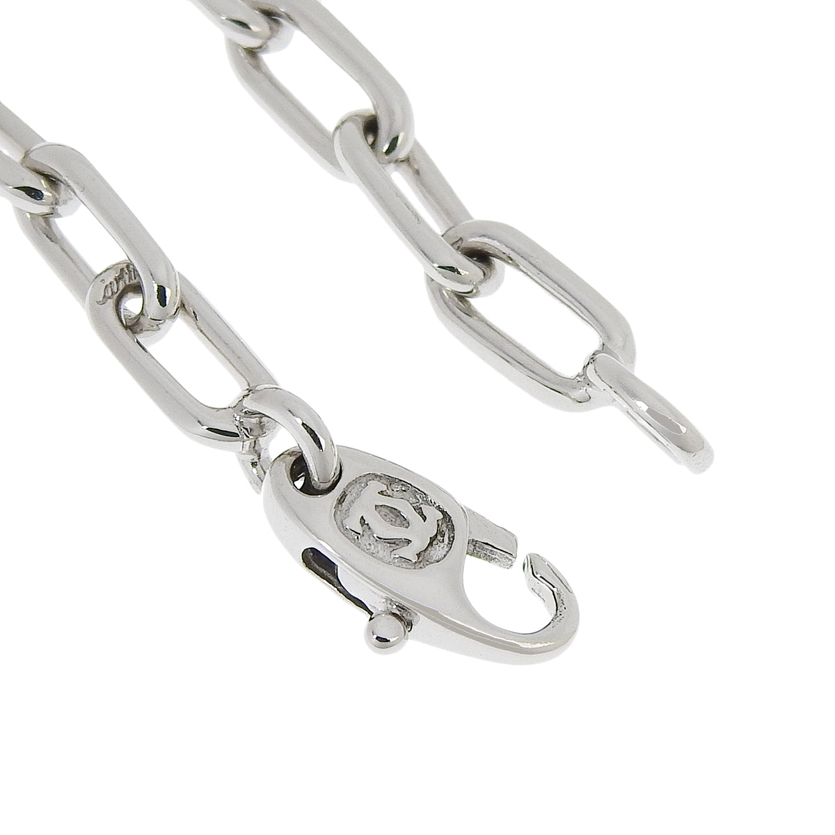 スパルタカス チェーン ブレスレット K18 ホワイトゴールド WG