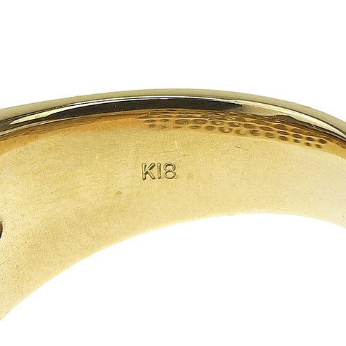 密镶钻石戒指 D2.10 K18 YG