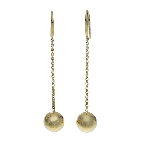 ハードウェア ピアス K18 イエローゴールド YG