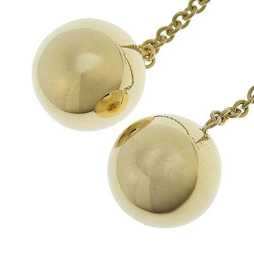 ハードウェア ピアス K18 イエローゴールド YG