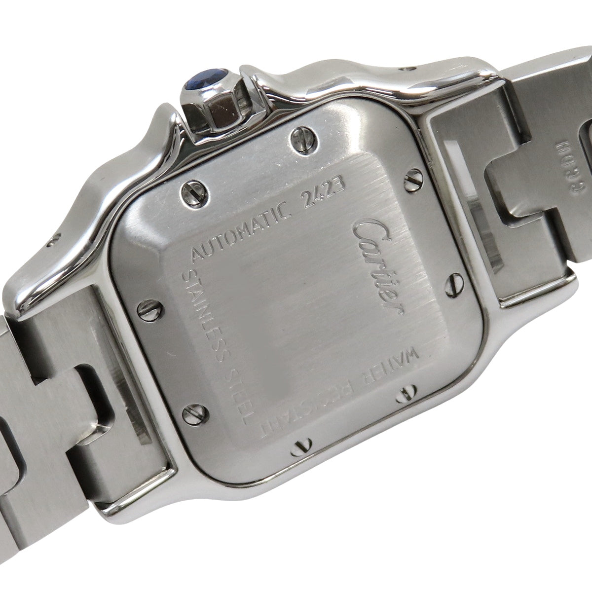 Santos Galbe SM SS White Automatic Women's