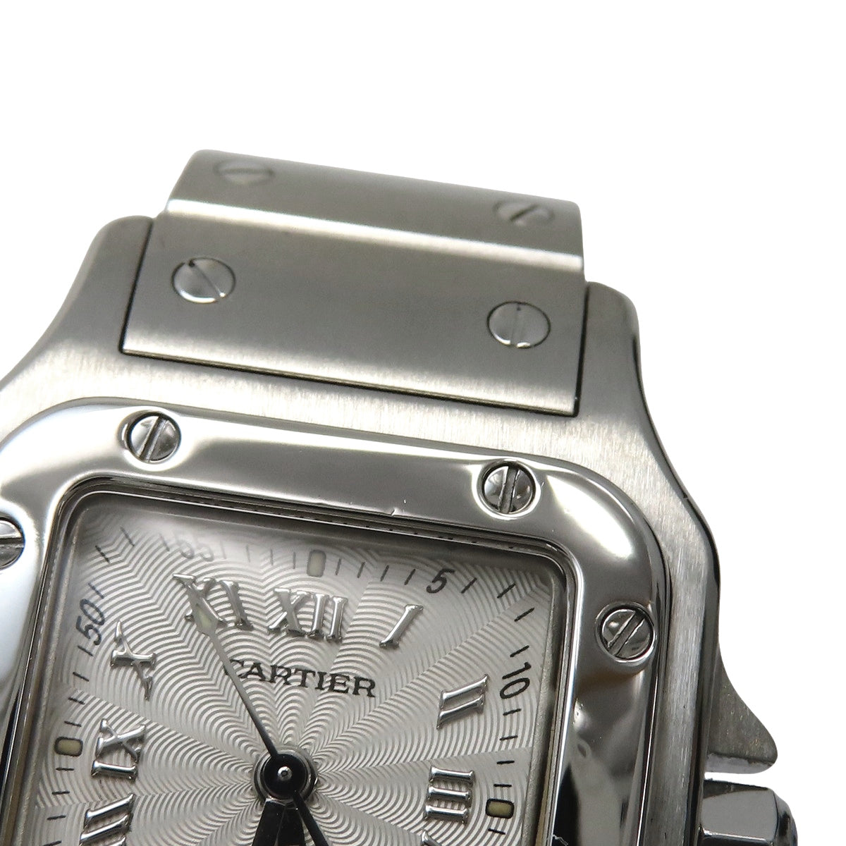 Santos Galbe SM SS White Automatic Women's