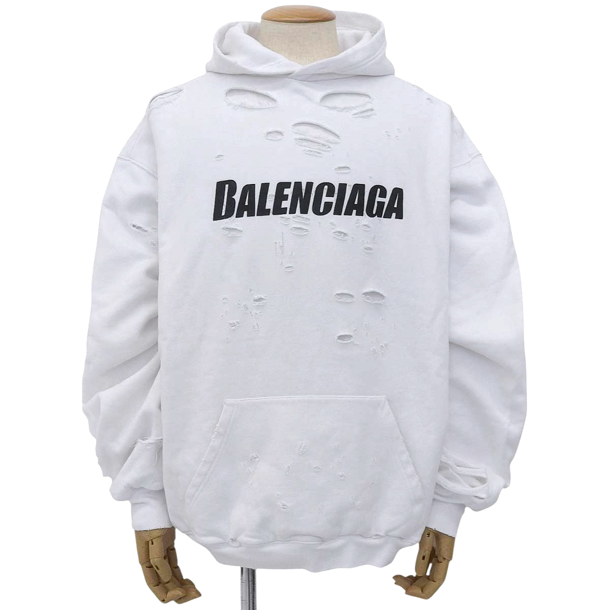 デストロイ加工 ロゴ フーディー パーカー 2022年 XS