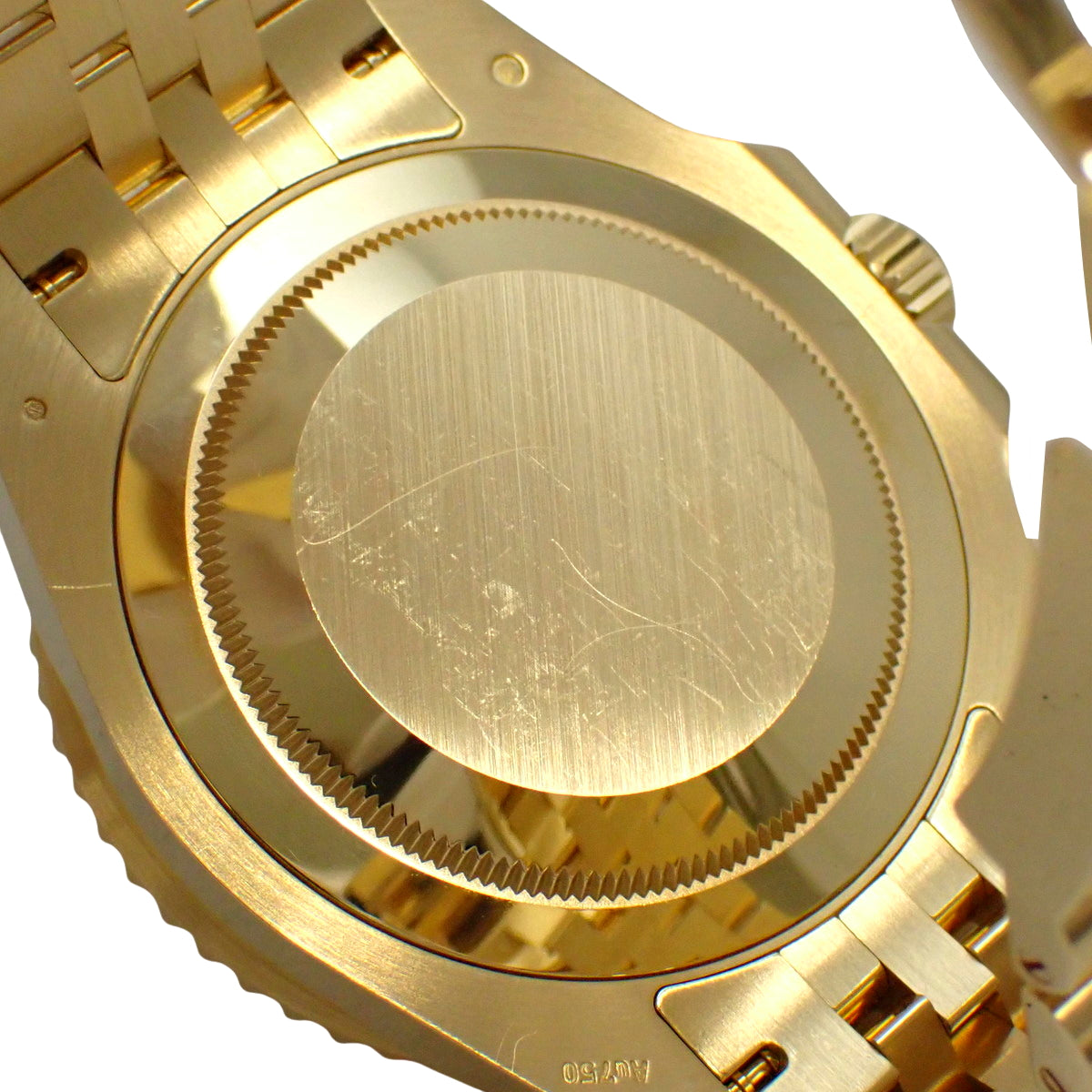 126718GRNR GMT-Master II K18 Yellow Gold YG, random serial number, automatic winding, black dial.