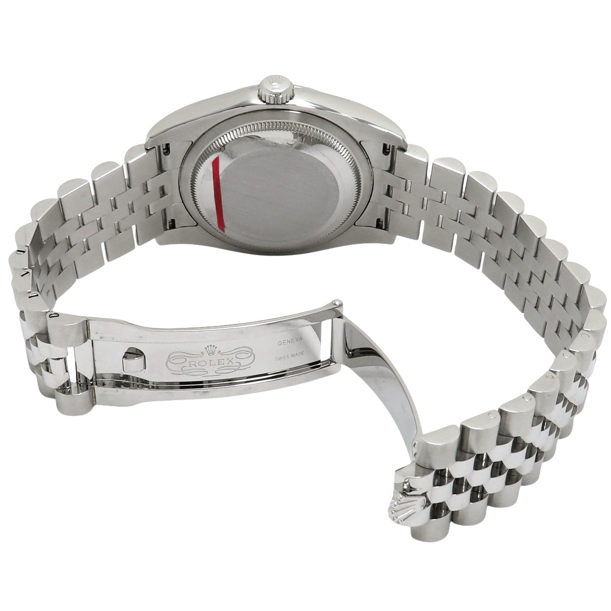 【保証書付】 116234 デイトジャスト WG/SS ランダム番 自動巻き シルバー