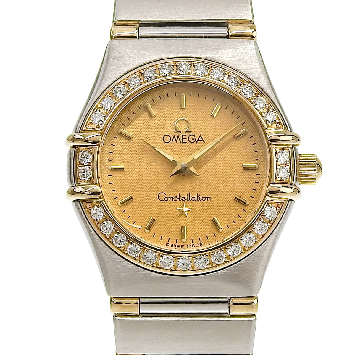 1367.10.00 Constellation Mini YG/SS Quartz Yellow