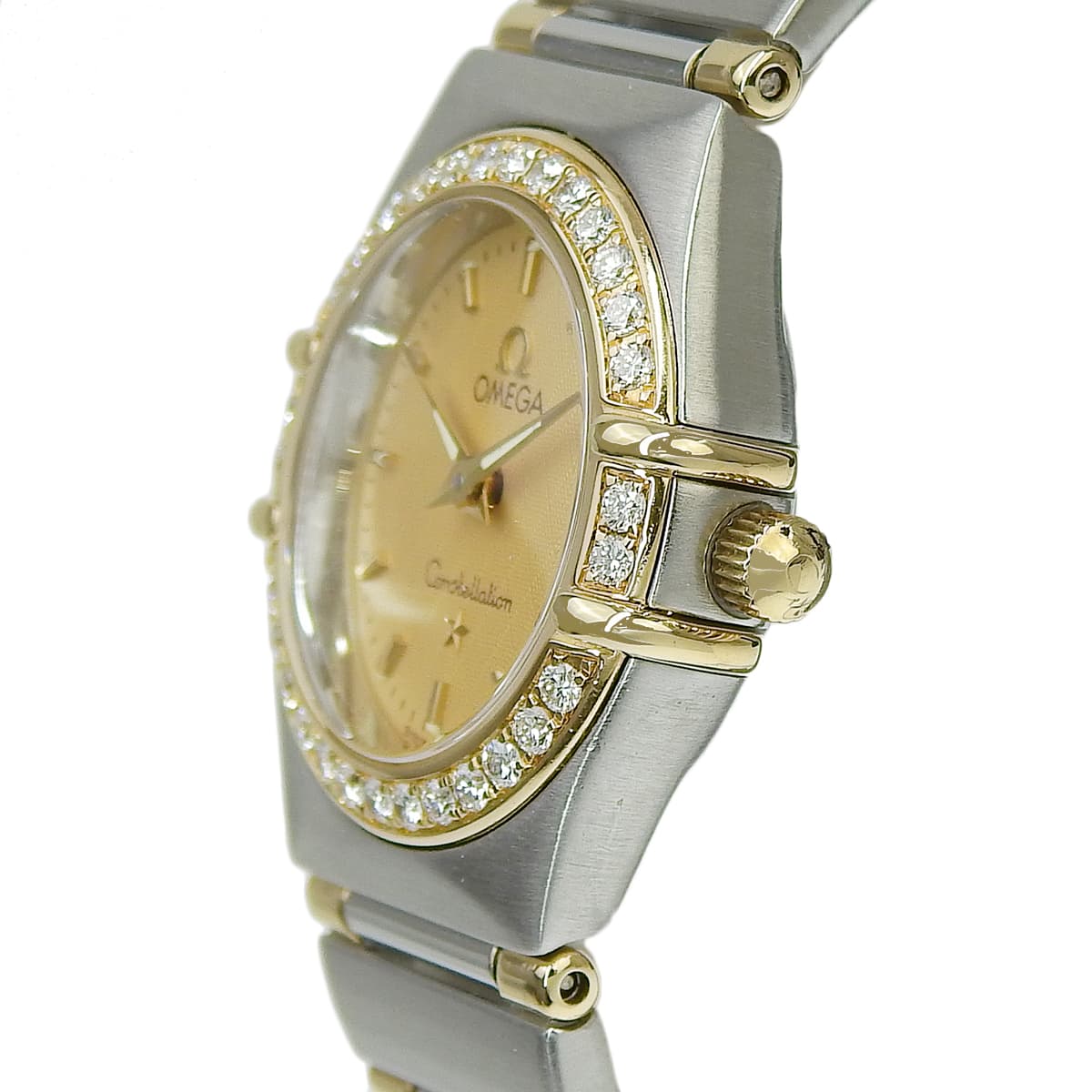 1367.10.00 Constellation Mini YG/SS Quartz Yellow