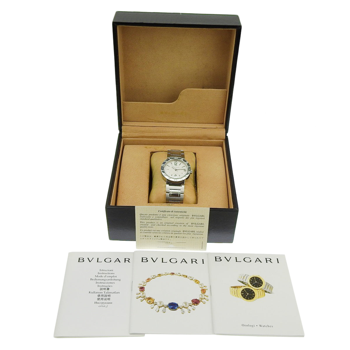 Bvlgari Bvlgari BB33S SS Automatic White