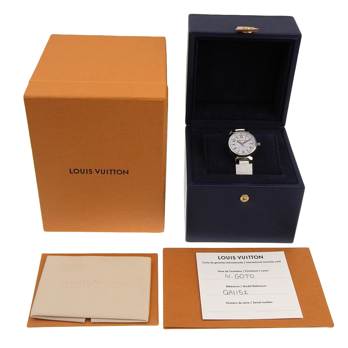 QA115Z Tambour PM 橡胶 石英 白色