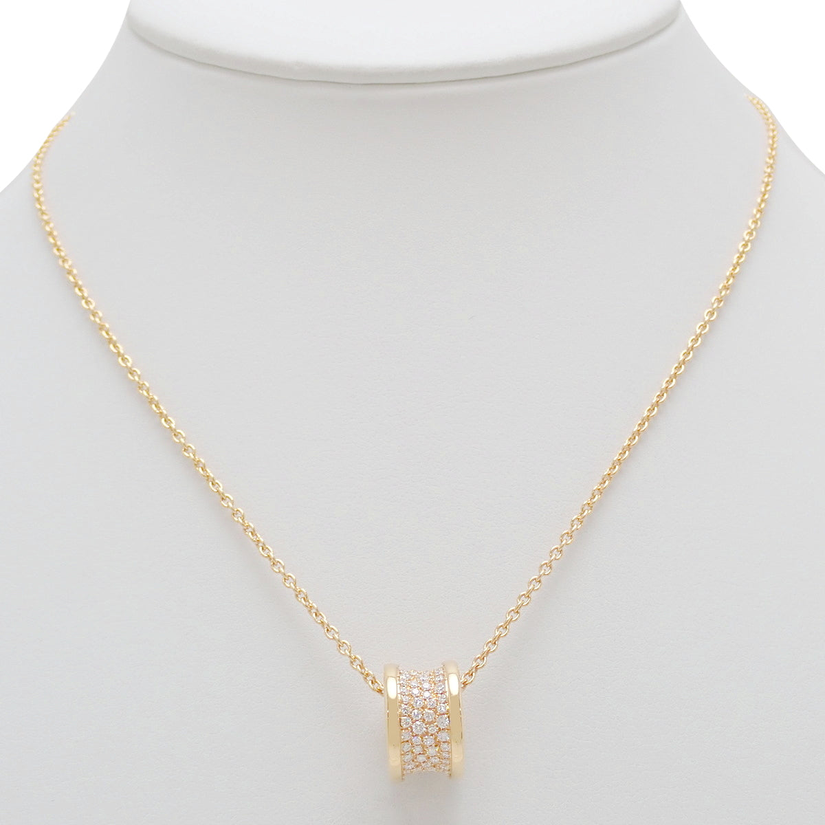 B.zero1 Necklace Diamond K18 Pink Gold PG