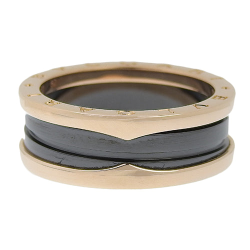 B.zero1 Ring S K18 Pink Gold PG Ceramic