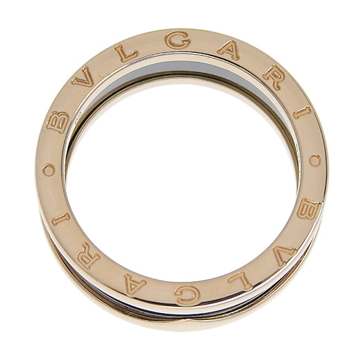B.zero1 Ring S K18 Pink Gold PG Ceramic
