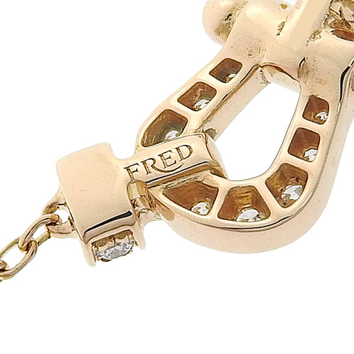 フォース10 ネックレス スモールモデル ダイヤモンド k18 PG