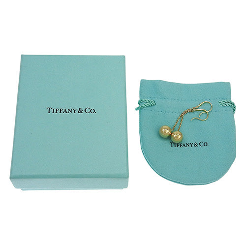 Ball hook earrings in 18K yellow gold (YG)