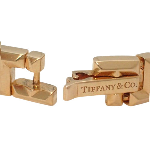 18K 玫瑰金和 PG 真窄手链