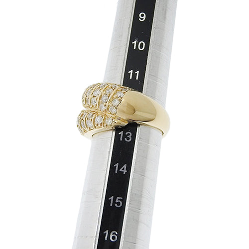 密钉钻石戒指 D1.57 K18 YG