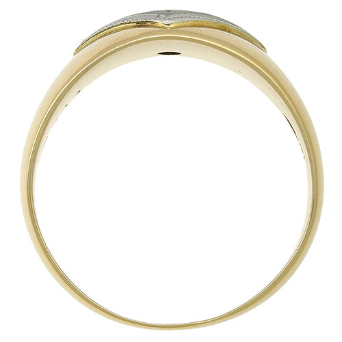 Diamond Ring D0.09 YG Pt