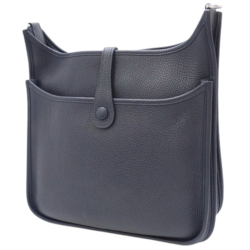 エブリン3PM エヴリン トリヨンクレマンス パラジウム金具 ブルーニュイ X刻印