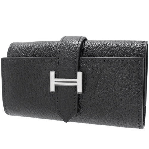 Bearn 4 环钥匙包,小物件,Chevre,钯金配件,Y 印章