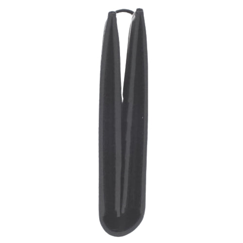 Large bifold strap wallet in grained calfskin