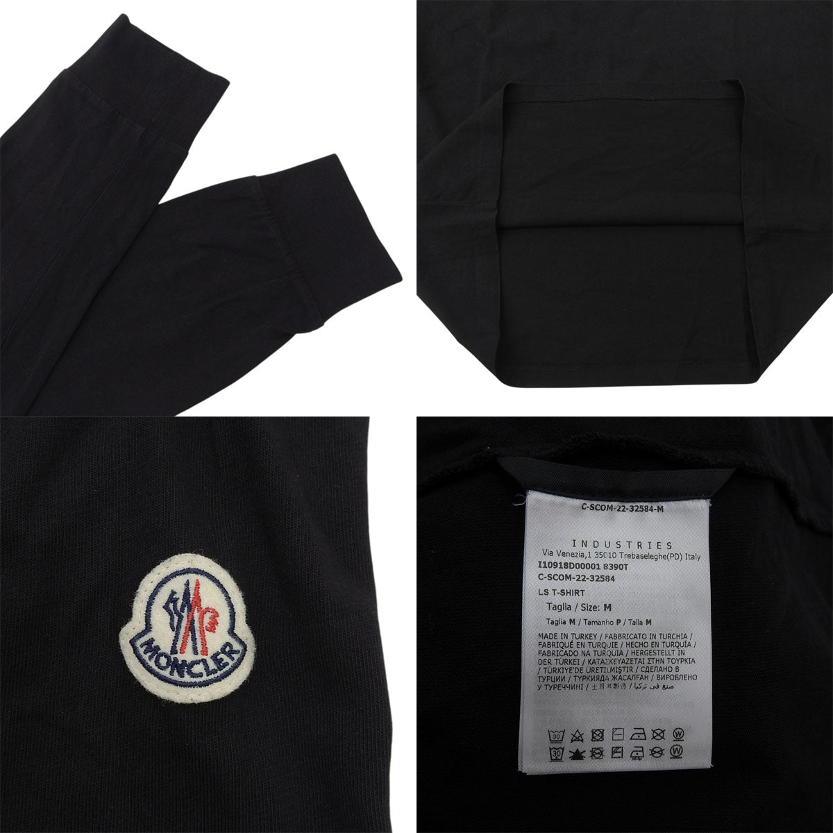 長袖Tシャツ2022年 アパレル ファッション カットソー M コットン I10918D00001 8390T
