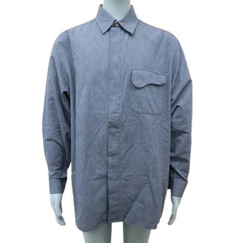 M.WOMAN SHIRT カジュアルシャツ 2020年 M サドルポケット ジップアップ パーカー